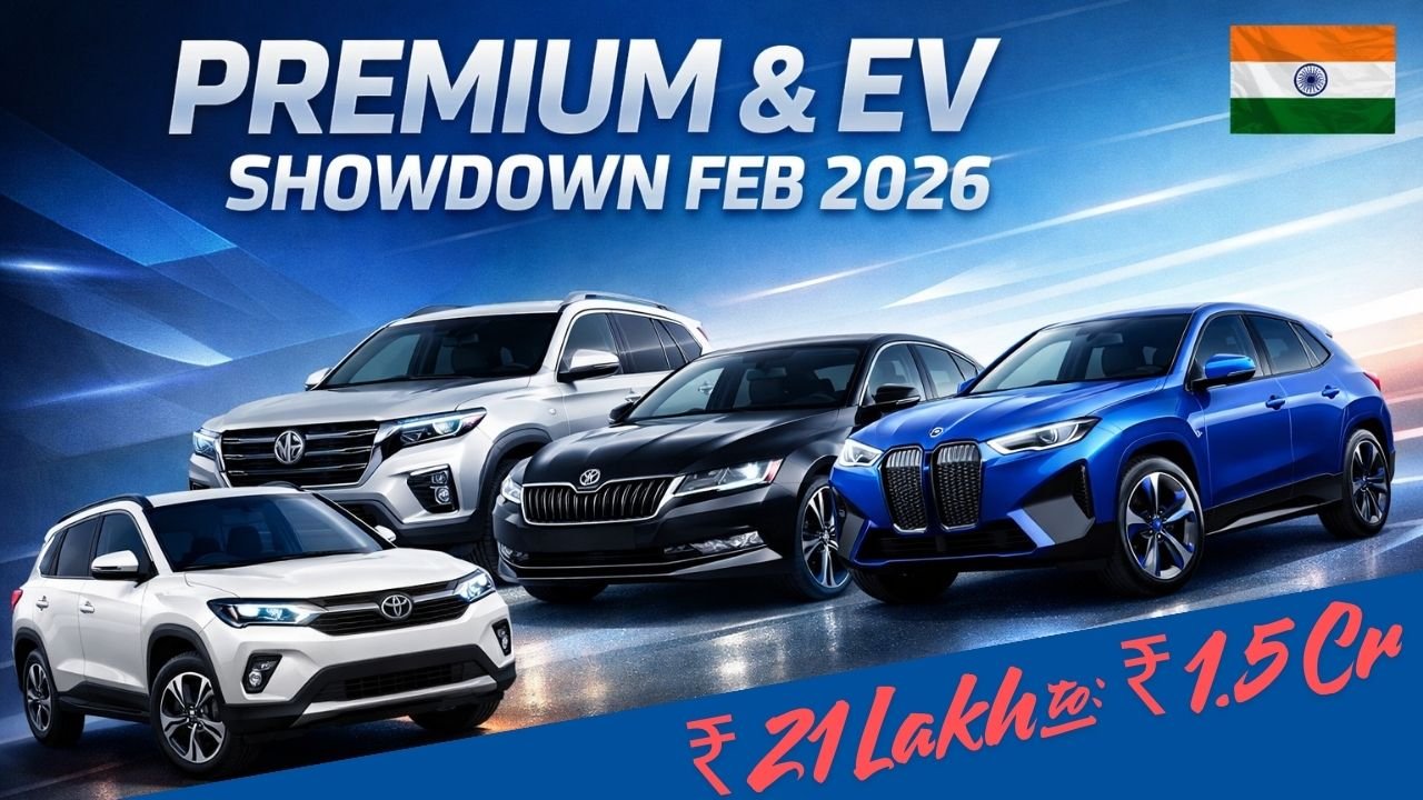 Premium & EV Showdown: Toyota Urban Cruiser Ebella, MG Majestor, Skoda Superb & BMW iX Set to Launch in February 2026