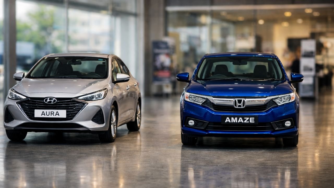 Hyundai Aura vs Honda Amaze: Which Compact Sedan Makes More Sense in 2026?